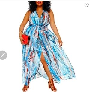 Nwot Fashion to figure 2x maxi dress